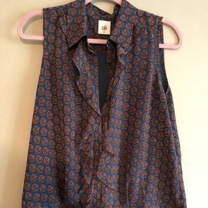 Cabi medallion blouse. Medium. Perfect condition.